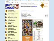 Tablet Screenshot of koledarji.com
